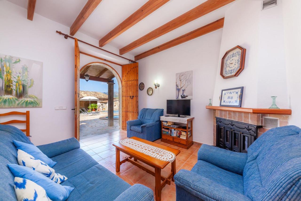 Villa S'Alqueria Vell Campanet Exterior foto